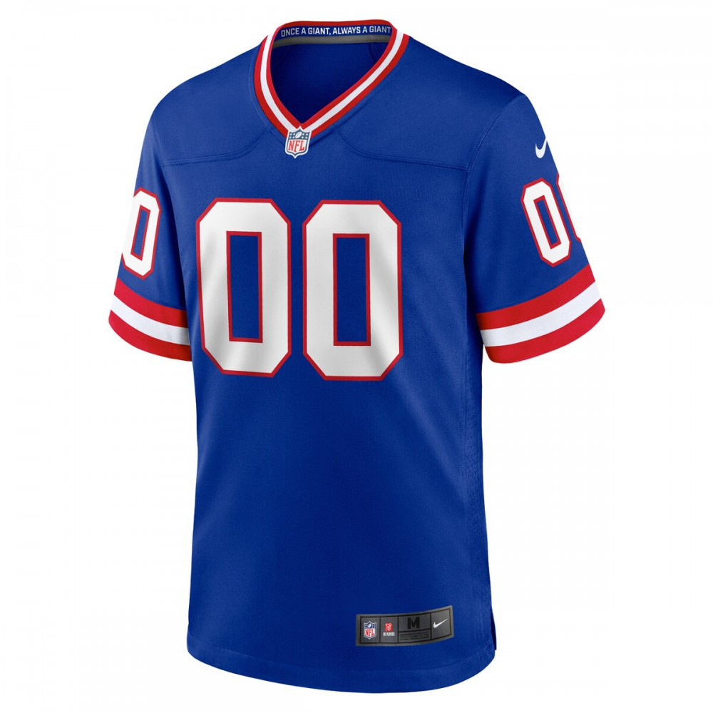 New York Giants Nike Classic Custom Game Jersey - Royal-GridironStore